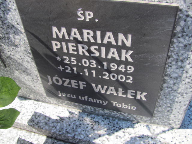 Marian Piersiak 1949 Rudnik nad Sanem - Grobonet - Wyszukiwarka osób pochowanych