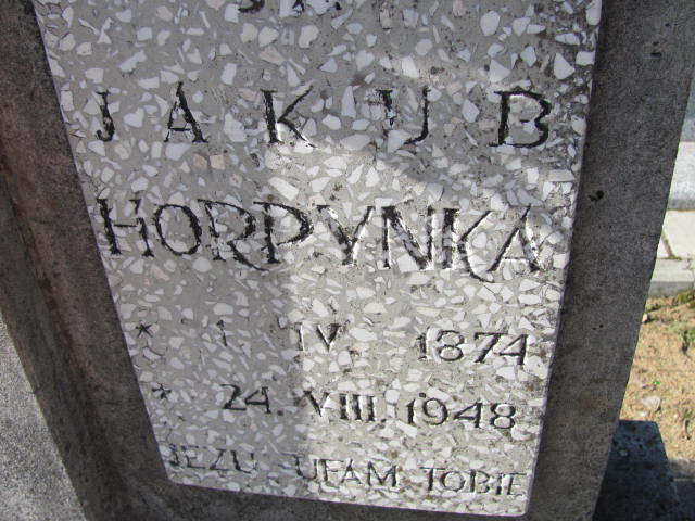 Jakub Horpynka 1874 Rudnik nad Sanem - Grobonet - Wyszukiwarka osób pochowanych