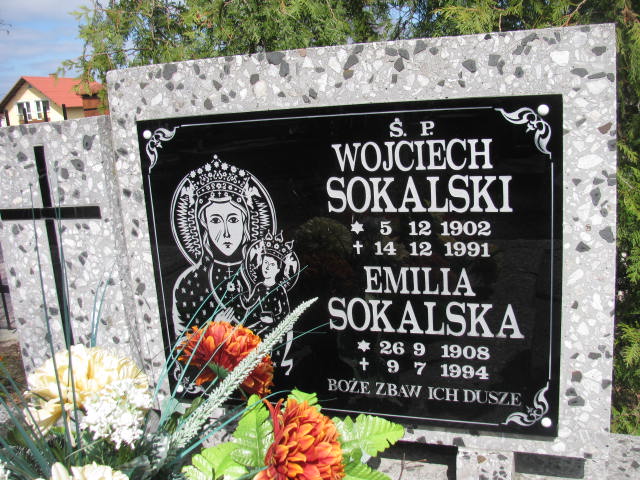 Grób Emilia Bronisława Sokalska