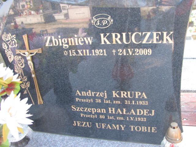 Zbigniew Kruczek 1921 Rudnik nad Sanem - Grobonet - Wyszukiwarka osób pochowanych