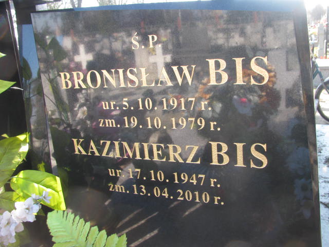 Kazimierz Bis 1947 Rudnik nad Sanem - Grobonet - Wyszukiwarka osób pochowanych