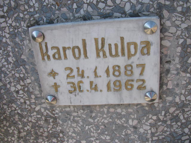 Karol Kulpa 1887 Rudnik nad Sanem - Grobonet - Wyszukiwarka osób pochowanych
