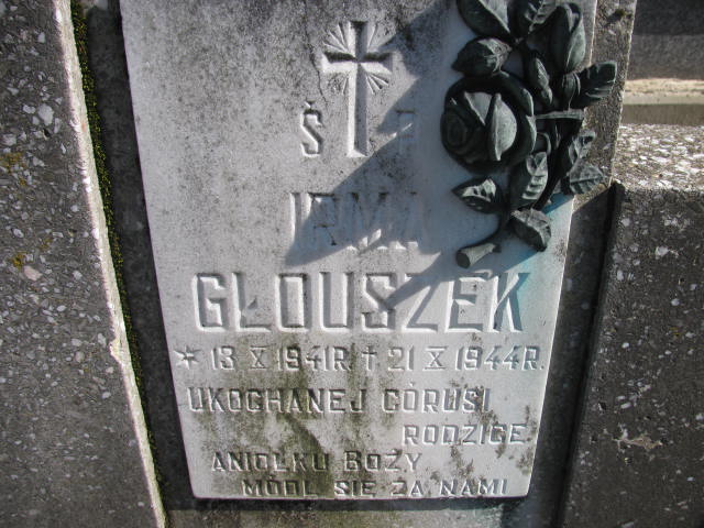 Irma Głouszek 1941 Rudnik nad Sanem - Grobonet - Wyszukiwarka osób pochowanych