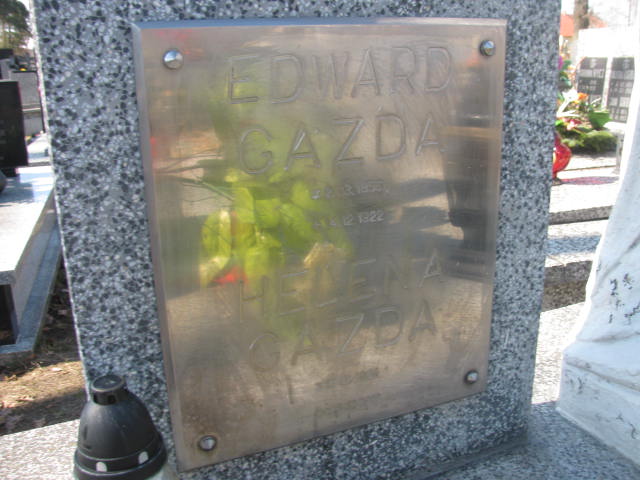 Edward Gazda 1856 Rudnik nad Sanem - Grobonet - Wyszukiwarka osób pochowanych