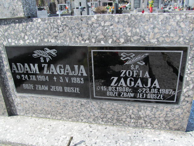 Adam Włodzimierz Zagaja 1904 Rudnik nad Sanem - Grobonet - Wyszukiwarka osób pochowanych