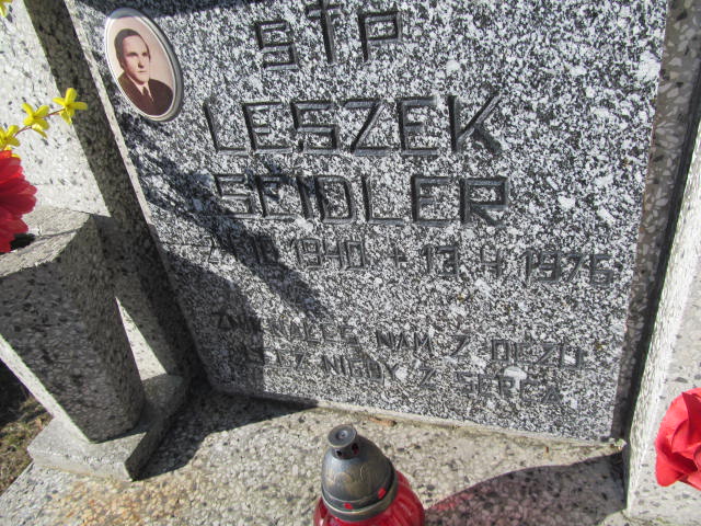 Lech Seidler 1940 Rudnik nad Sanem - Grobonet - Wyszukiwarka osób pochowanych