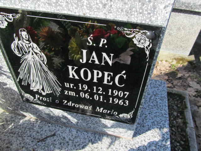 Jan Kopeć 1907 Rudnik nad Sanem - Grobonet - Wyszukiwarka osób pochowanych