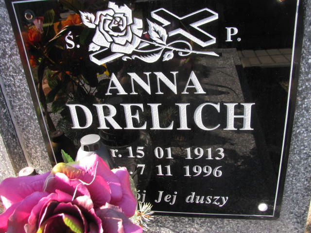 Anna Drelich 1913 Rudnik nad Sanem - Grobonet - Wyszukiwarka osób pochowanych