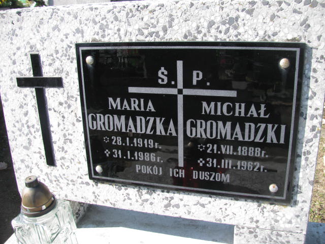 Michał Gromadzki 1888 Rudnik nad Sanem - Grobonet - Wyszukiwarka osób pochowanych