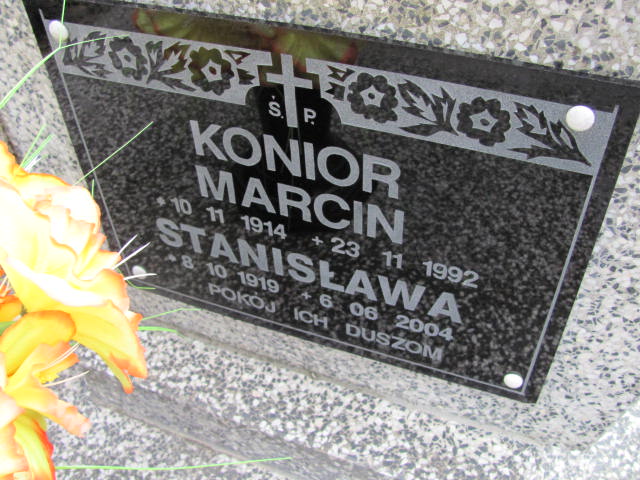 Marcin Konior 1914 Rudnik nad Sanem - Grobonet - Wyszukiwarka osób pochowanych