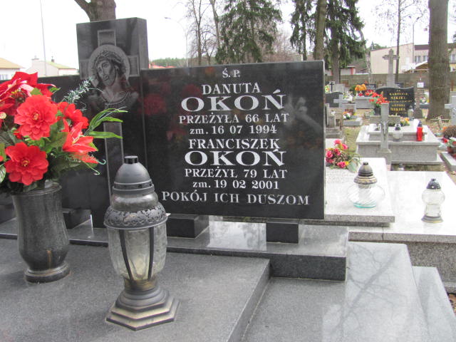 Danuta Okoń 1928 Rudnik nad Sanem - Grobonet - Wyszukiwarka osób pochowanych