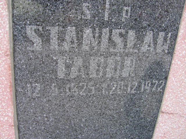 Jerzy Tabor 1958 Rudnik nad Sanem - Grobonet - Wyszukiwarka osób pochowanych