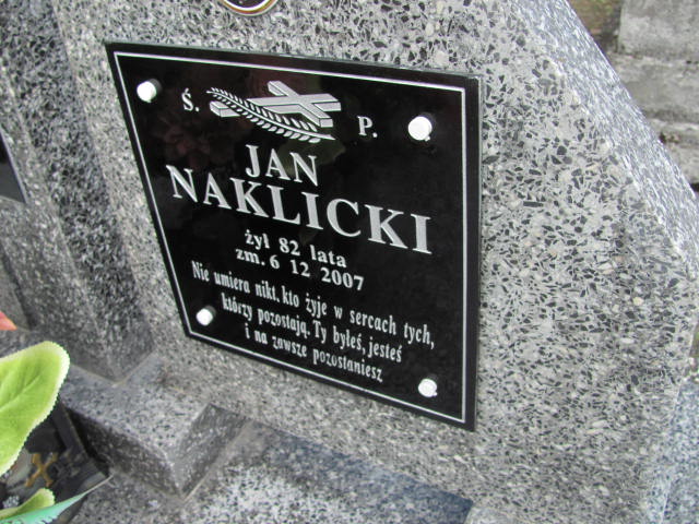 Maria Naklicka 1929 Rudnik nad Sanem - Grobonet - Wyszukiwarka osób pochowanych