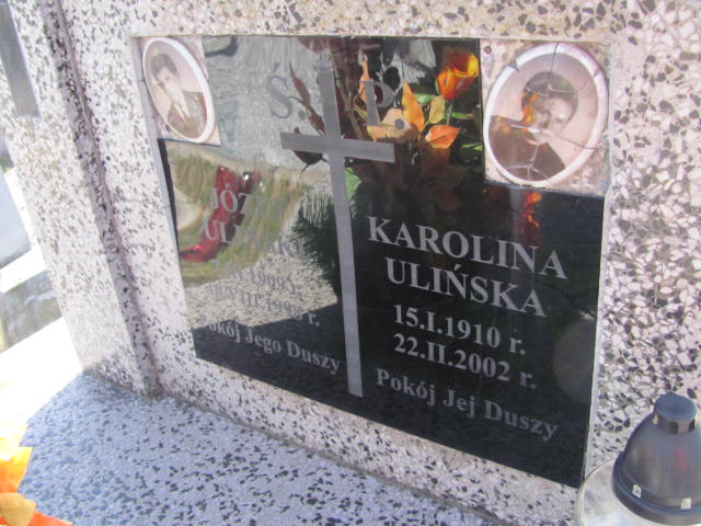 Józef Marcin Uliński 1909 Rudnik nad Sanem - Grobonet - Wyszukiwarka osób pochowanych