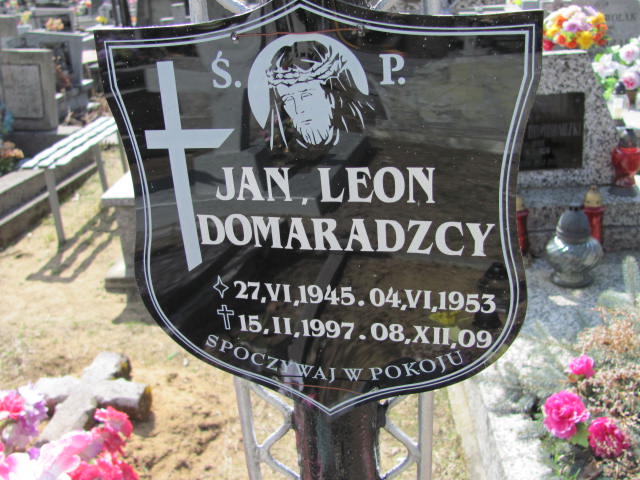 Leon Domaradzki 1953 Rudnik nad Sanem - Grobonet - Wyszukiwarka osób pochowanych