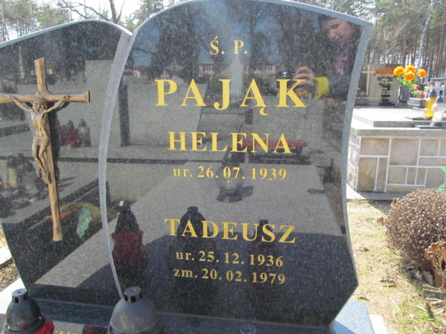 Tadeusz Pająk 1936 Rudnik nad Sanem - Grobonet - Wyszukiwarka osób pochowanych