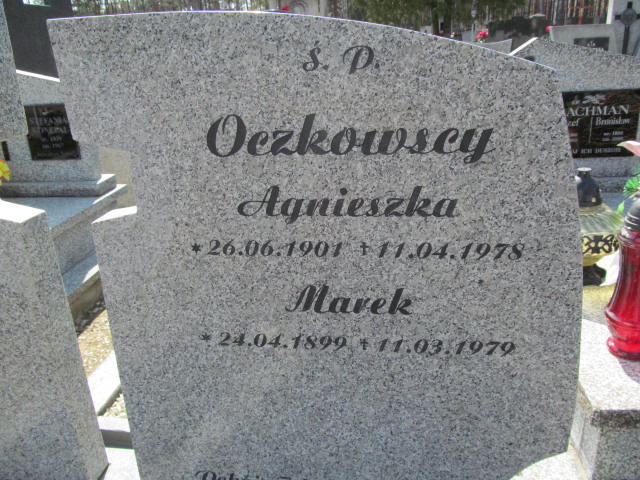 Marek Oczkowski 1899 Rudnik nad Sanem - Grobonet - Wyszukiwarka osób pochowanych