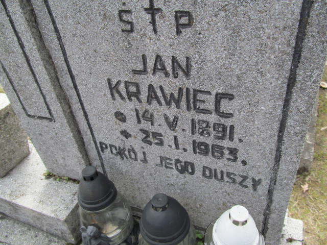 Jan Krawiec 1891 Rudnik nad Sanem - Grobonet - Wyszukiwarka osób pochowanych