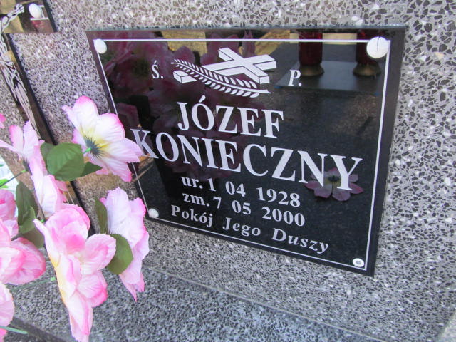 Józef Konieczny 1928 Rudnik nad Sanem - Grobonet - Wyszukiwarka osób pochowanych