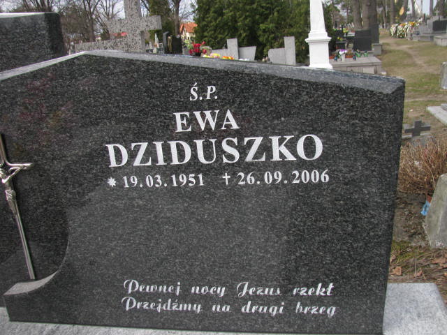 Grób Ewa Dziduszko